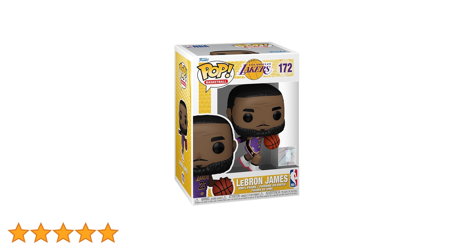 【新品・未開封】FUNKO POP レブロンジェームス LeBRON JAMES Amazon | NBA S14 レブロン・ジェームズ Lakers LeBron James